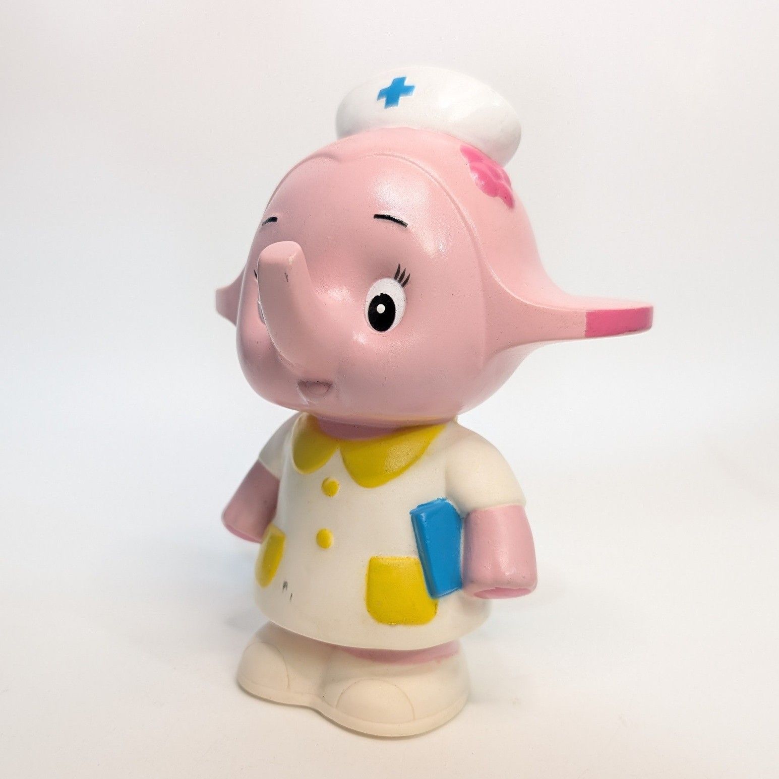 佐藤製薬 サトコちゃん ナース ソフビ貯金箱 昭和レトロ 当時物 コイン