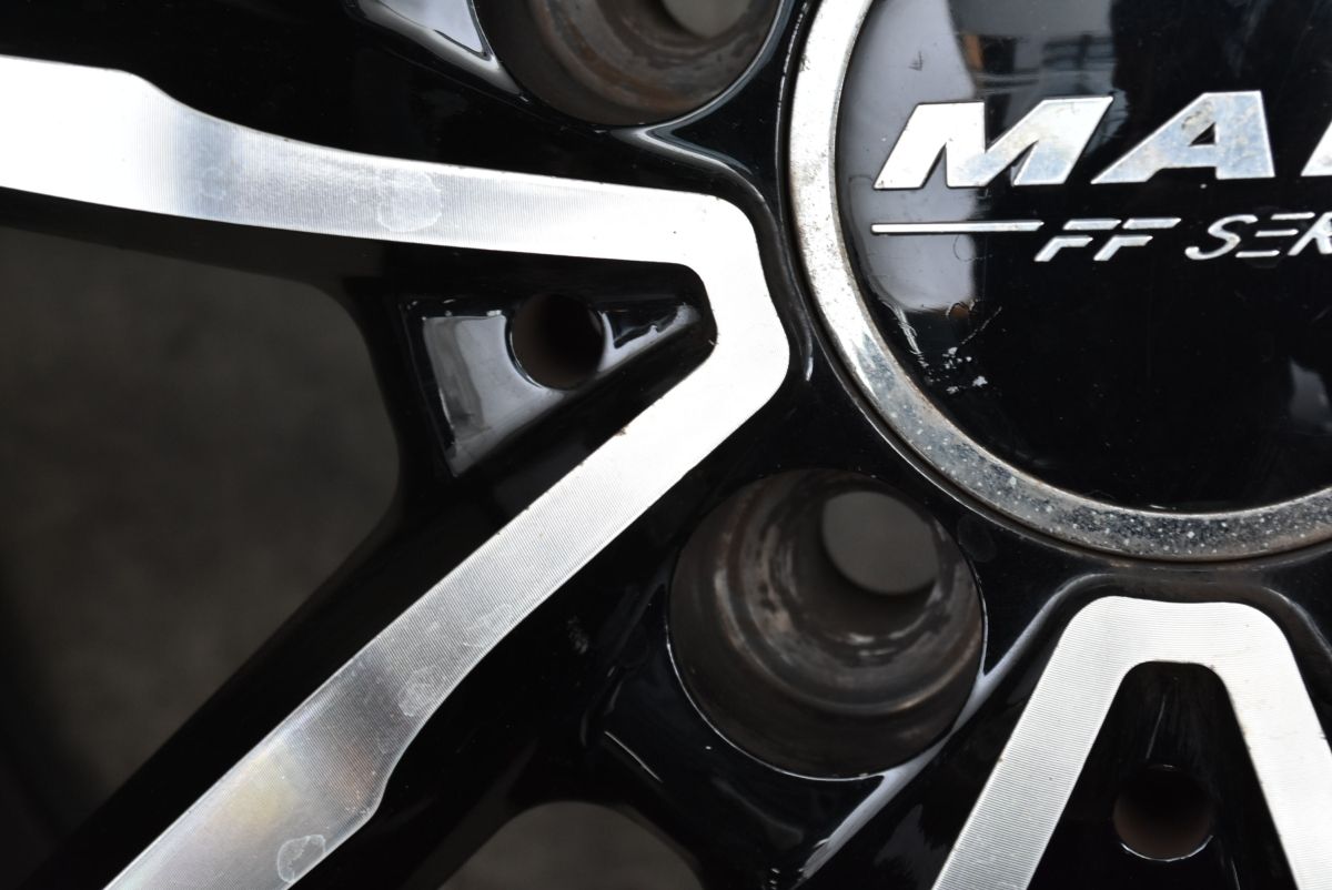  程度良好 MAK ブレーメン FF 18 in 8 J 41 PCD 112 ヨコハマ アイスガードG 075 235 60 R メルセデスベンツ GLCクラス用 4本セット 18インチ タイヤ ホイールセット