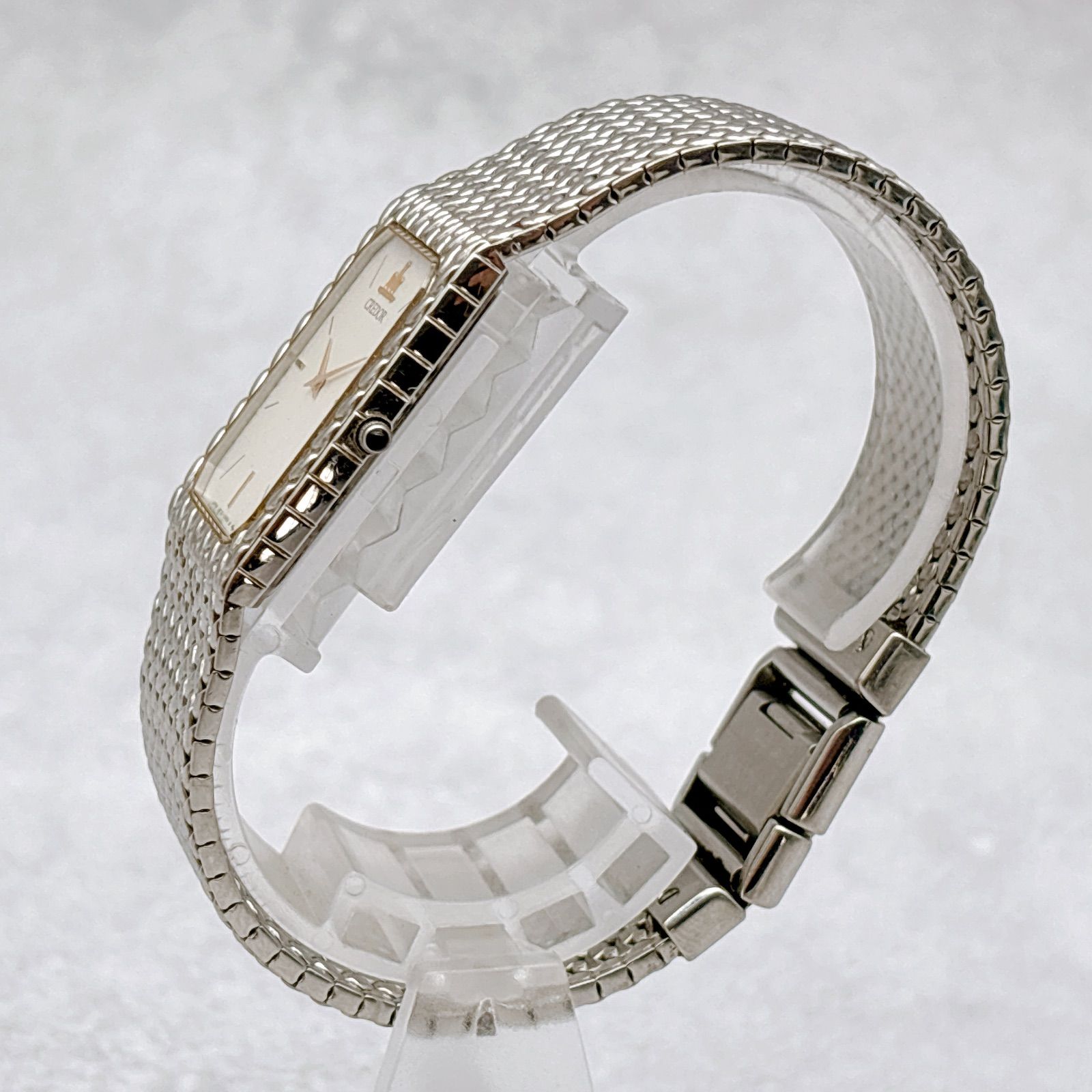 稼働 SEIKO セイコー CREDOR クレドール 2F70-5330 スクエア メンズ