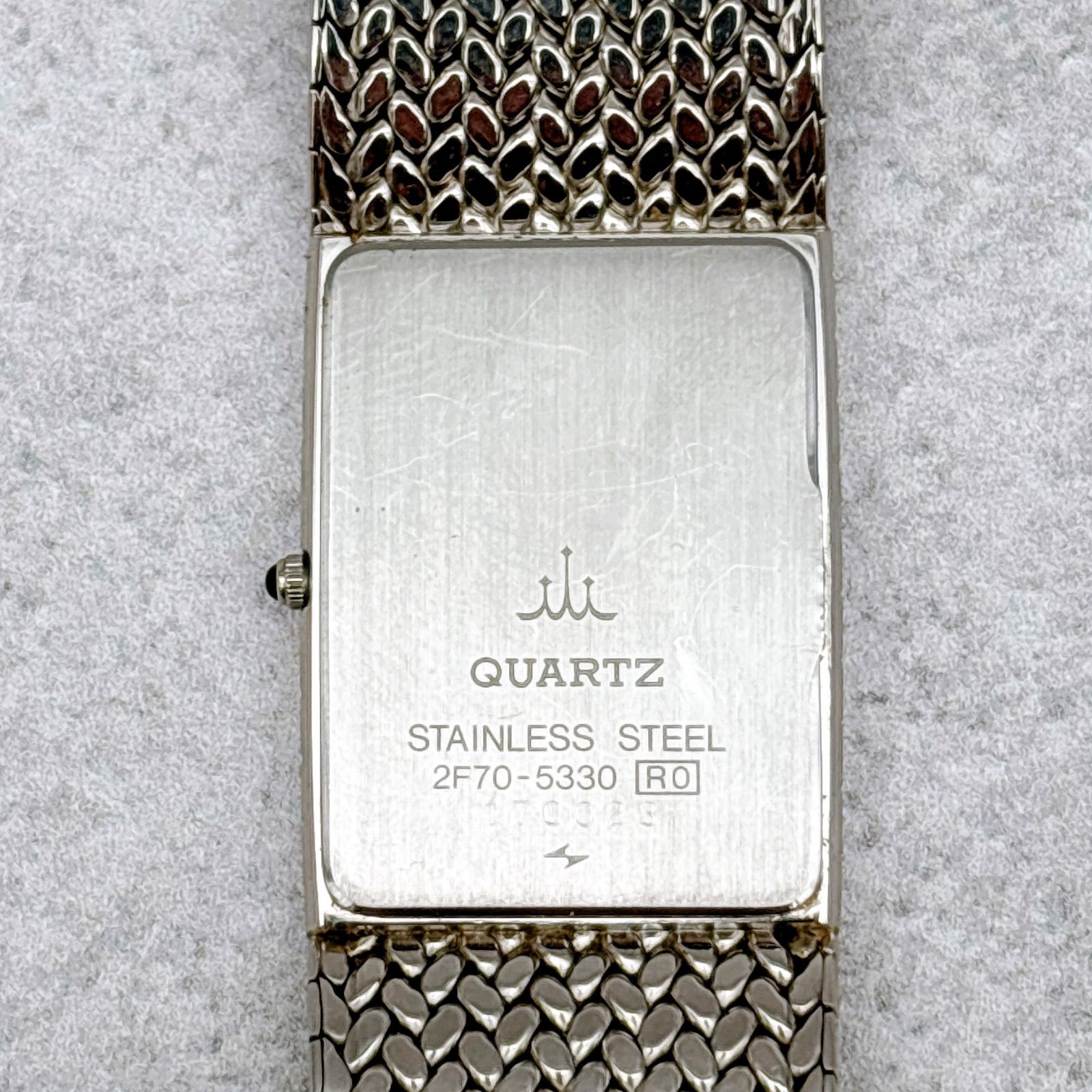 稼働 SEIKO セイコー CREDOR クレドール 2F70-5330 スクエア メンズ