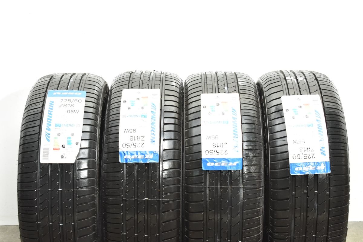 製 WINRUN R 330 225 50 18 4本セット カローラクロス ヴェゼル オデッセイ エスティマ スカイライン レガシィB 4 可