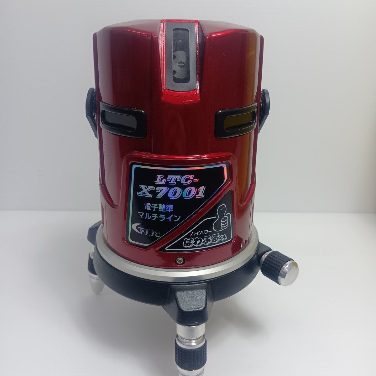 LTC レーザー墨出し器 ACアダプター ケース付 赤色レーザー X 700323 使用感有 LTC-X 7001 レッド