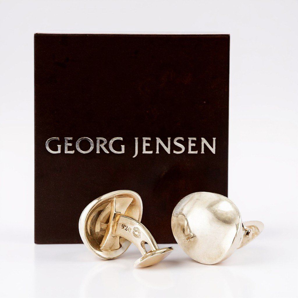 l14 GEORG JENSEN ジョージジェンセン SV925 カフス アクセサリー
