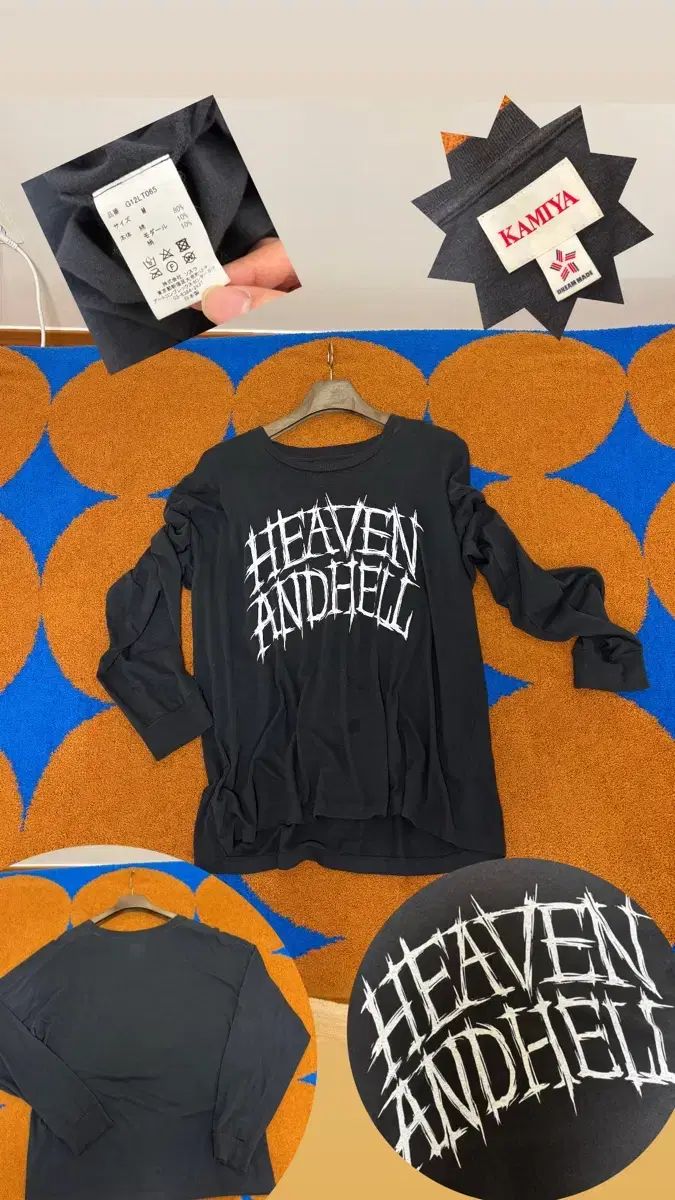 カミヤ Kamiya プリンティング スリーブ シルク Tシャツ スウェット