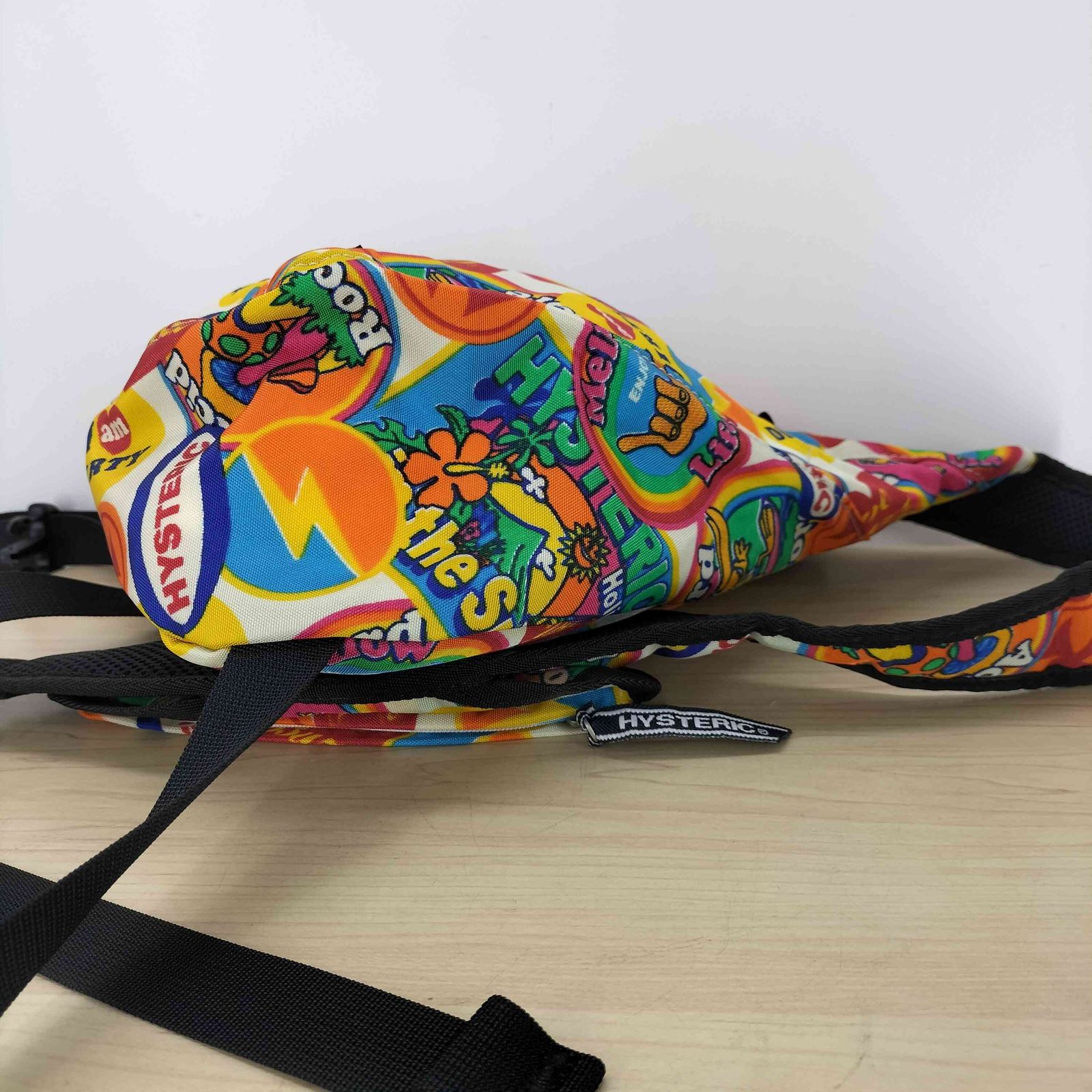 ヒステリックグラマー HYSTERIC GLAMOUR 総柄 スリング バッグ