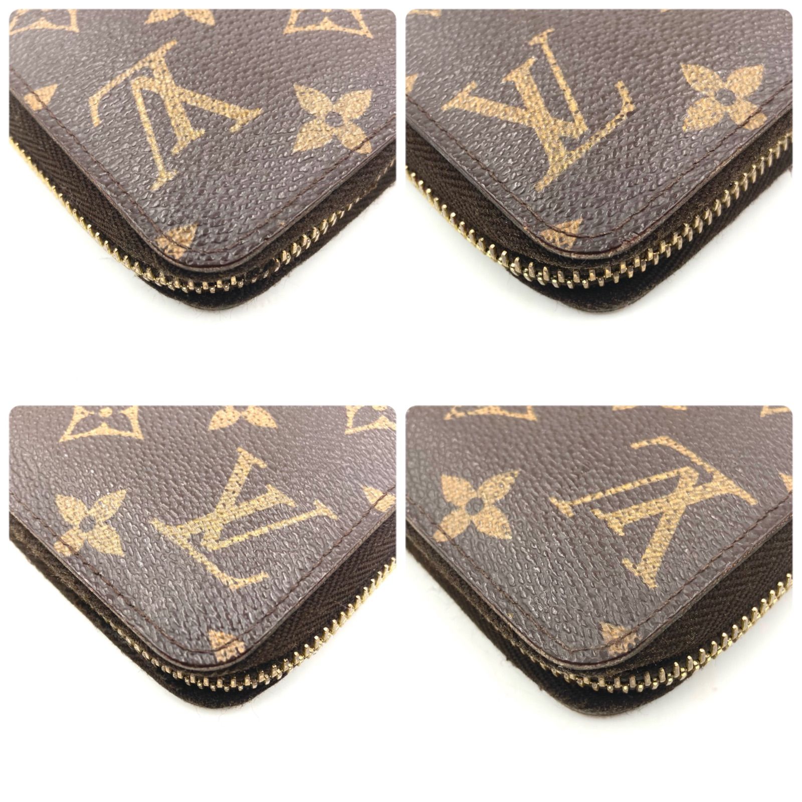 LOUIS VUITTON ルイヴィトン モノグラム ジッピーウォレット ラウンド