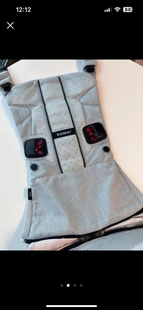 赤ちゃん ベビーキャリア ONE メッシュ 素材