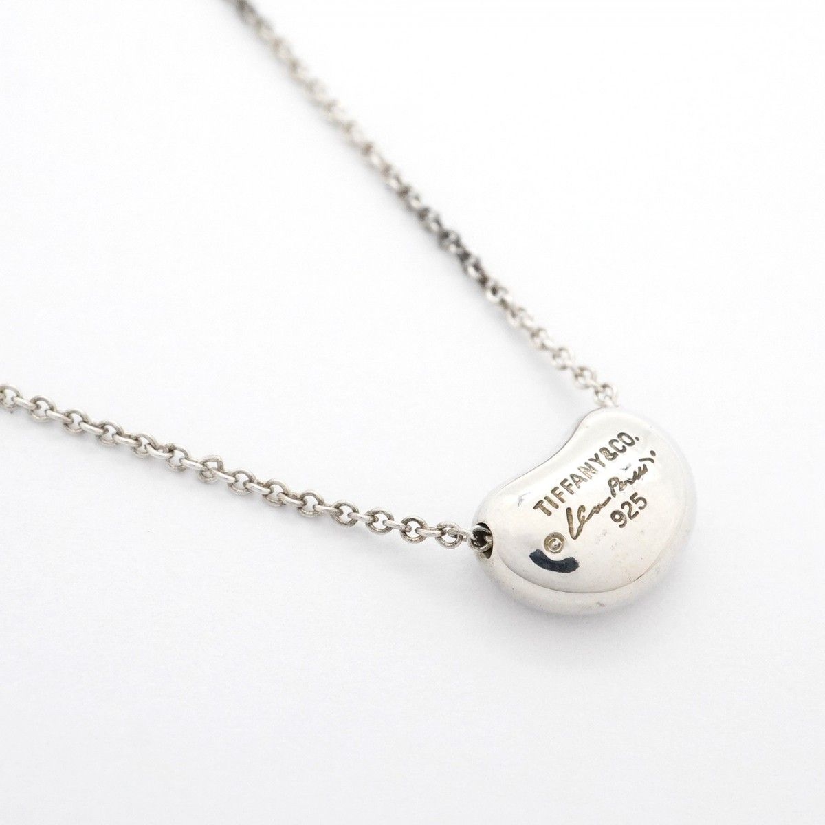 ティファニー　tiffany　 ネックレス　925 中古 5jpb0136】ティファニー ネックレス ビーン シルバー925【中古
