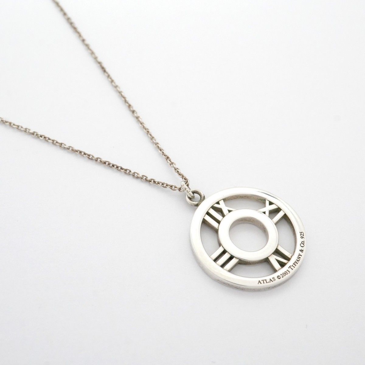 5jpb0137】ティファニー ネックレス アトラスサークル シルバー925