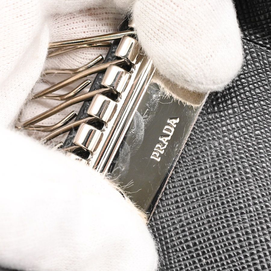 最も安い PRADA プラダ キーケース キーケース6連 2PG222