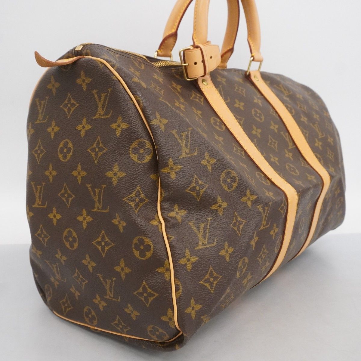 5pb2137】ルイヴィトン ボストンバッグ モノグラム キーポル45 M41428