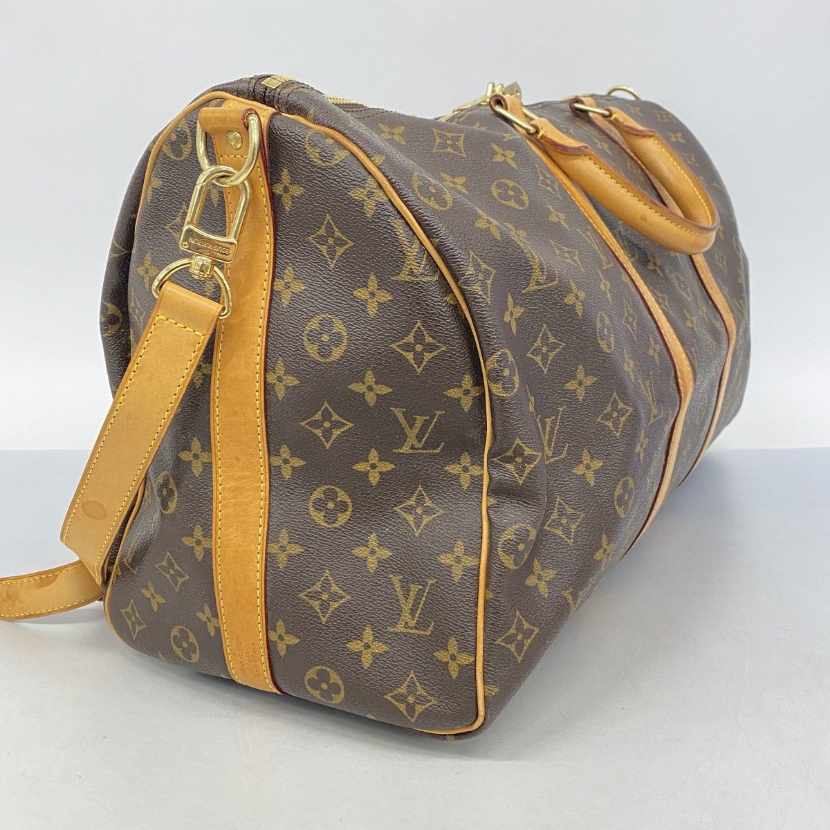 5pb2172】ルイヴィトン ボストンバッグ モノグラム キーポルバンド