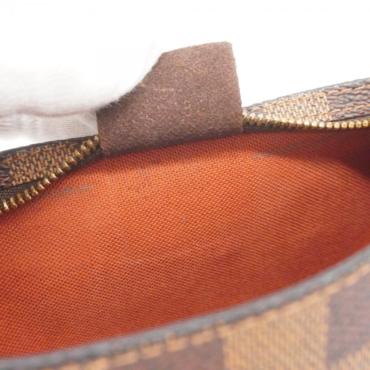 ルイヴィトン ポーチ ダミエ ナヴォナ N51983 エベヌ 5pb2186】ルイヴィトン ポーチ ダミエ ナヴォナ N51983 エベヌ【中古