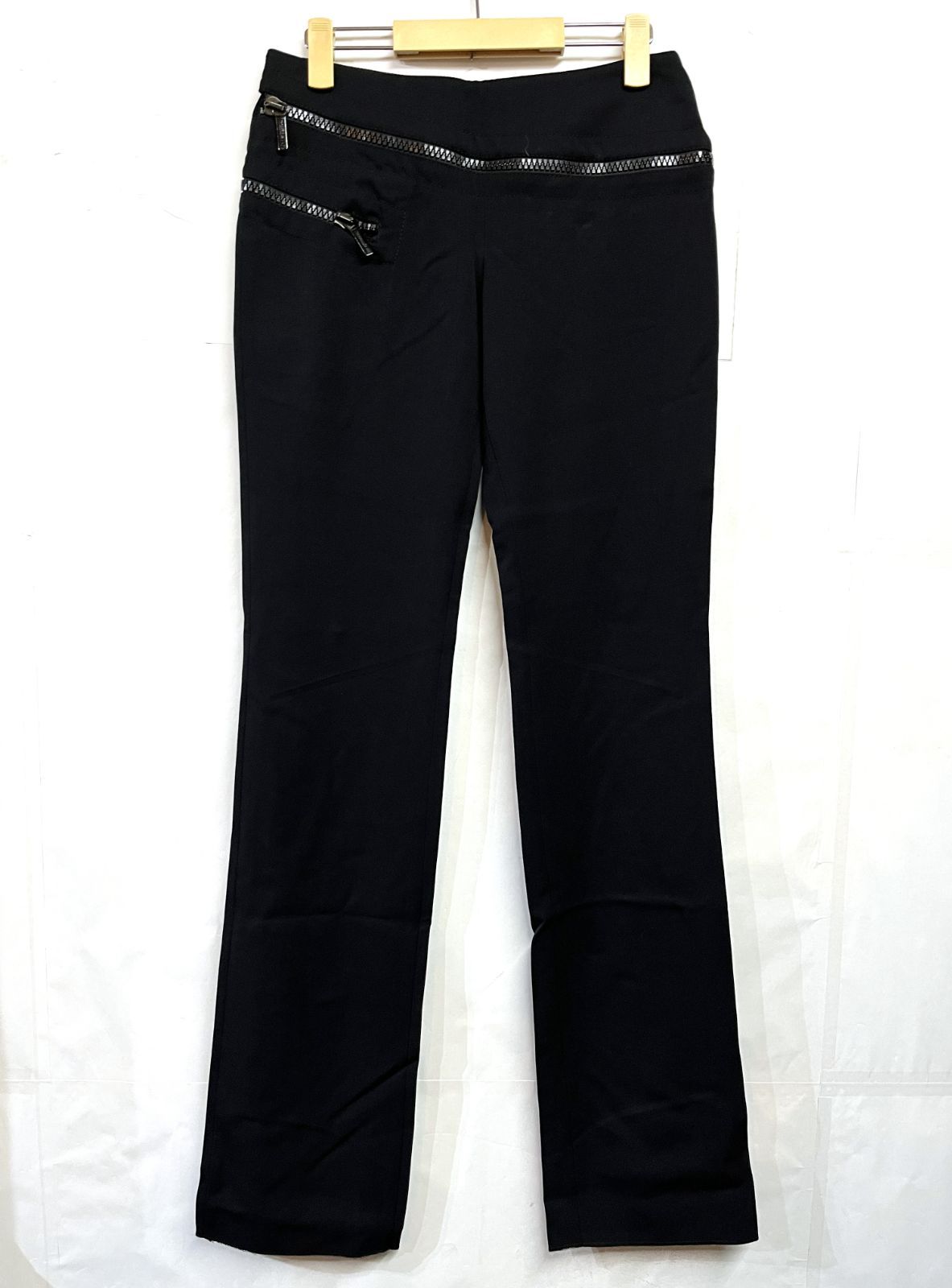 00 s ヴィンテージ アーカイブ DIRK BIKKEMBERGS｜ダークビッケンバーグ ジップデザイン ストレートパンツ KWY