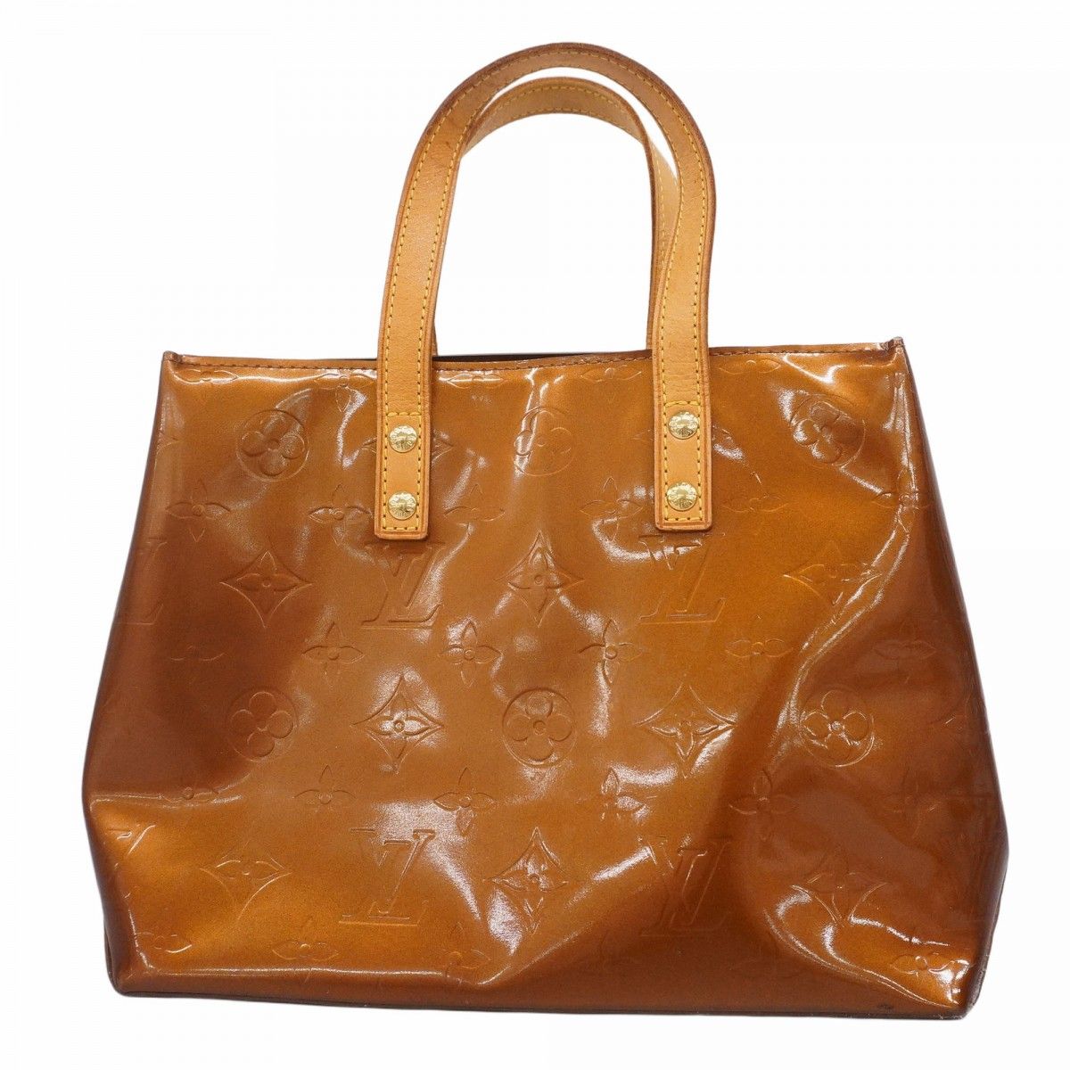 5pb2212】ルイヴィトン ハンドバッグ ヴェルニ リードPM M91146