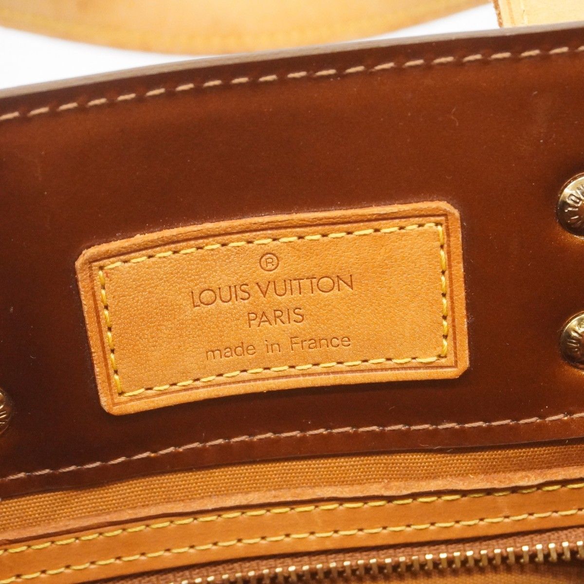 5pb2212】ルイヴィトン ハンドバッグ ヴェルニ リードPM M91146