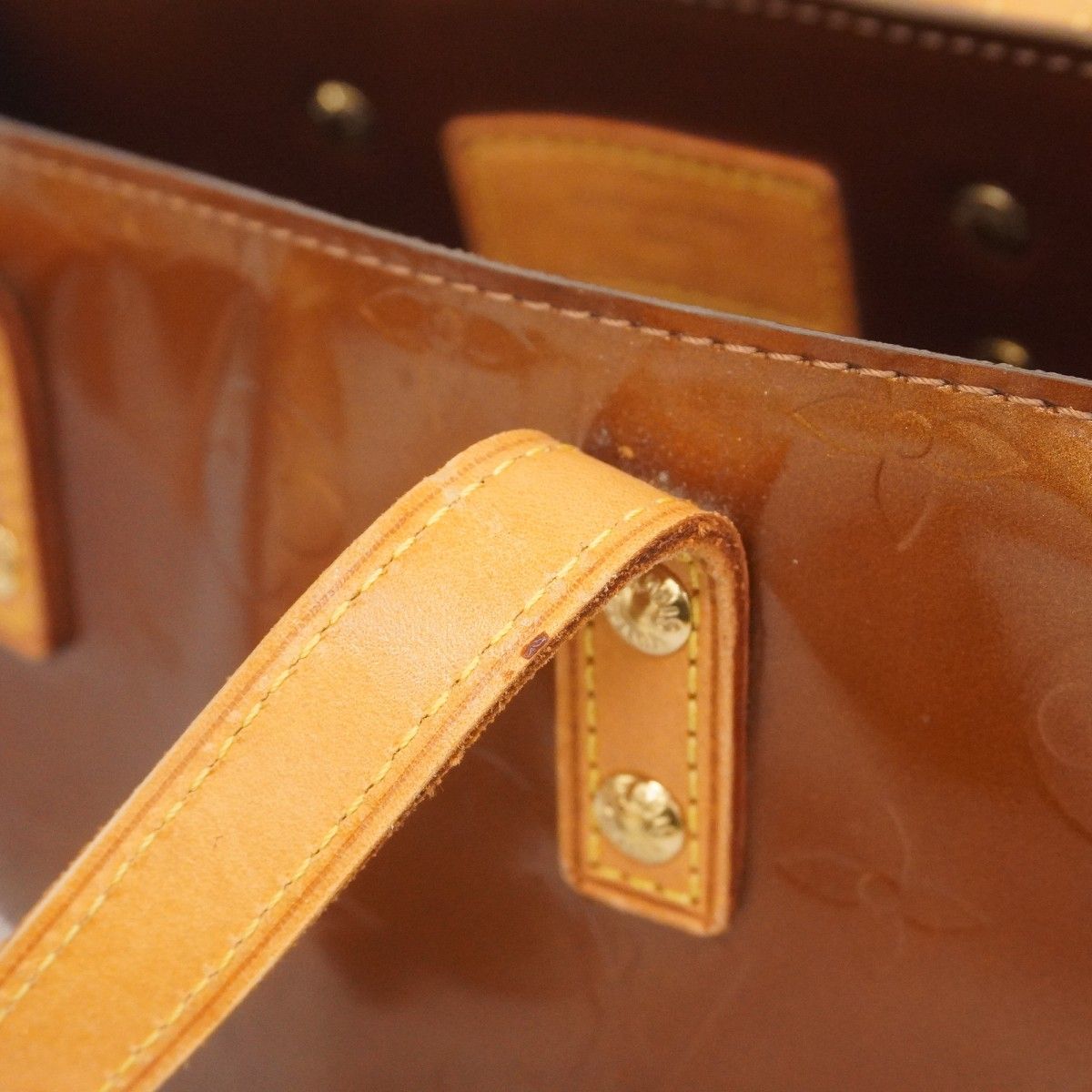 5pb2212】ルイヴィトン ハンドバッグ ヴェルニ リードPM M91146