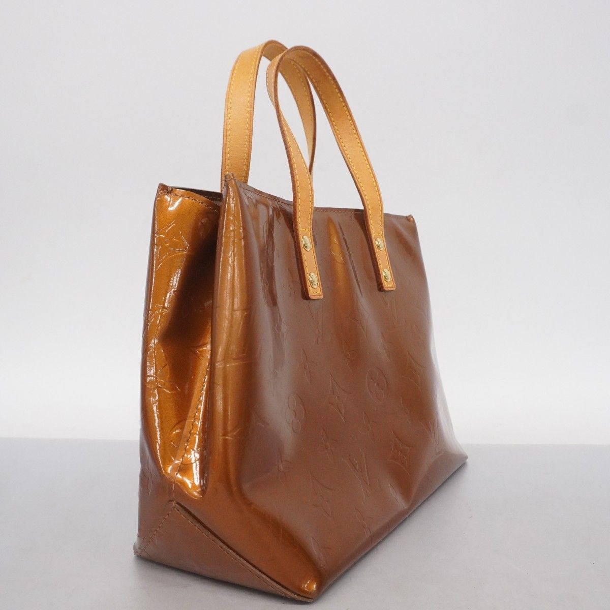 5pb2212】ルイヴィトン ハンドバッグ ヴェルニ リードPM M91146