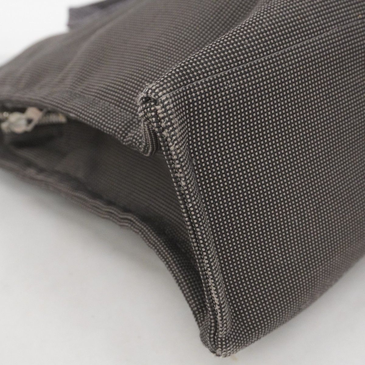 5pb2261】エルメス トートバッグ エールラインMM キャンバス グレー