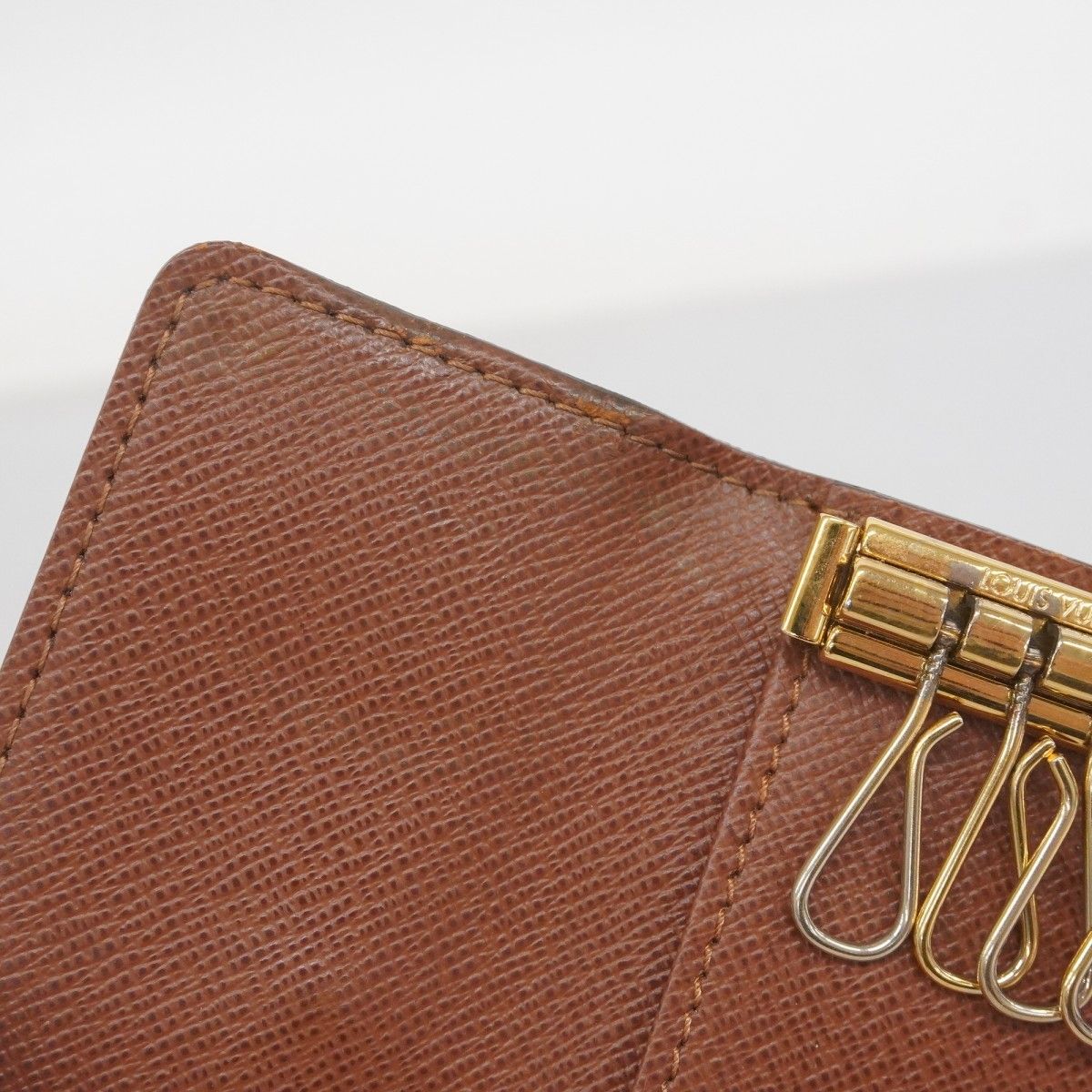 5pb2268】ルイヴィトン キーケース モノグラム ミュルティクレ4 M69517