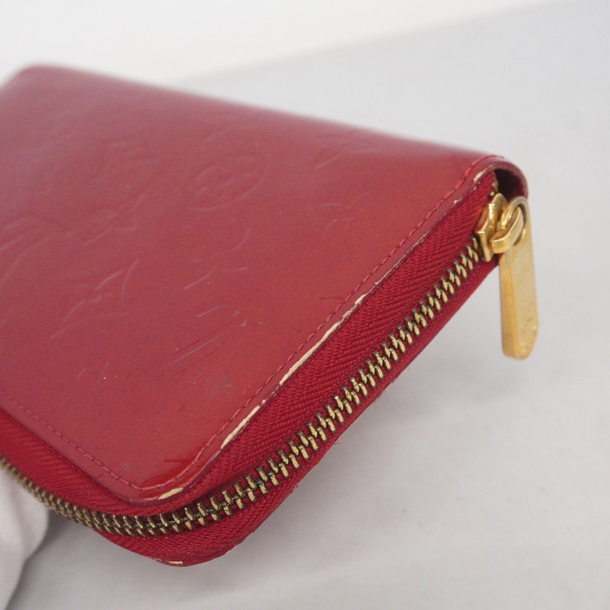 5pb2311】ルイヴィトン 長財布 ヴェルニ ジッピーウォレット M91981