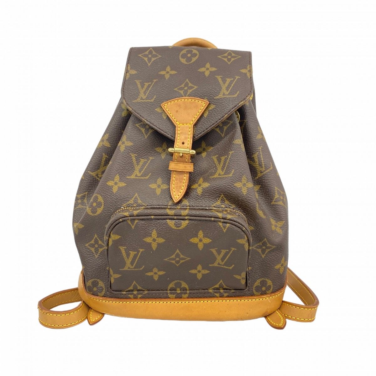 【5pb2345】ルイヴィトン リュック・デイパック モノグラム ミニモンスリ M51137 ブラウン【中古】レディース 5pb2345】ルイヴィトン リュック・デイパック モノグラム ミニモンスリ