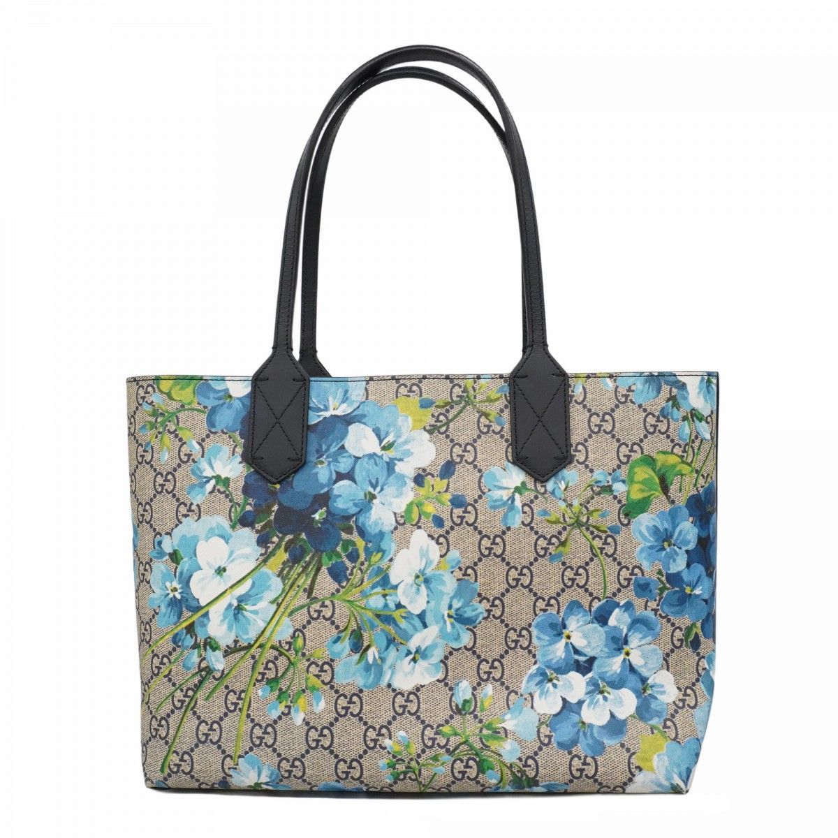 5pb2371】グッチ トートバッグ GGブルームス 546323 PVC ブルー