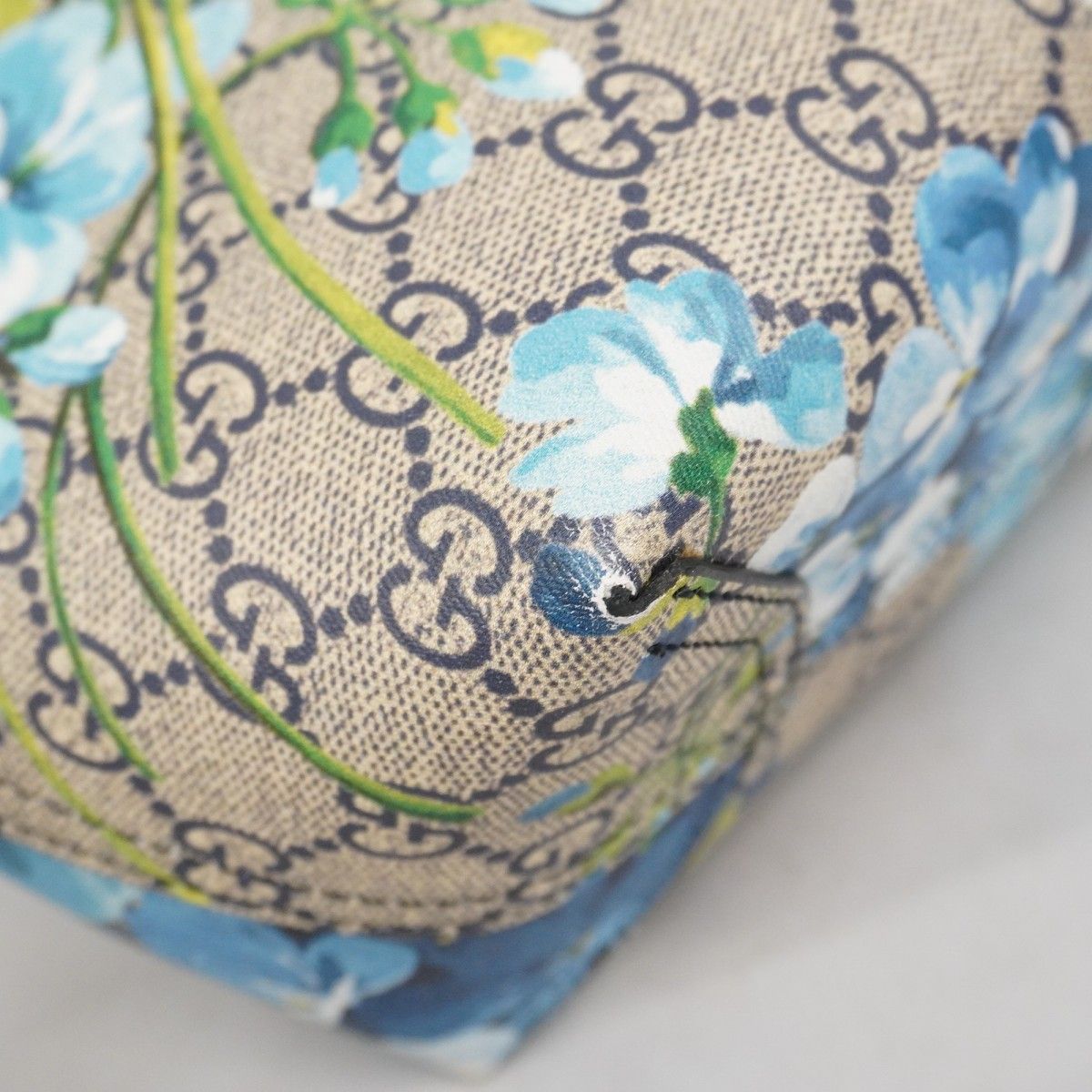 【5pb2371】グッチ トートバッグ GGブルームス 546323 PVC ブルー ネイビー【中古】レディース 5pb2371】グッチ トートバッグ GGブルームス 546323 PVC ブルー