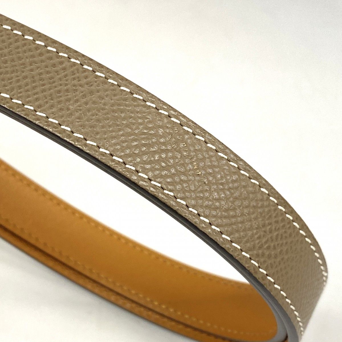 5pb2388】エルメス ベルト ケリーベルト ヴォーエプソン エトュ―プ