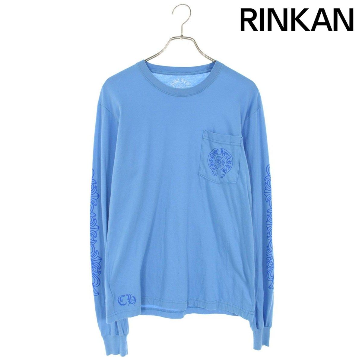 クロムハーツ CH L S LTD マイアミ 袖フローラルバックホースシュー長袖カットソー メンズ M