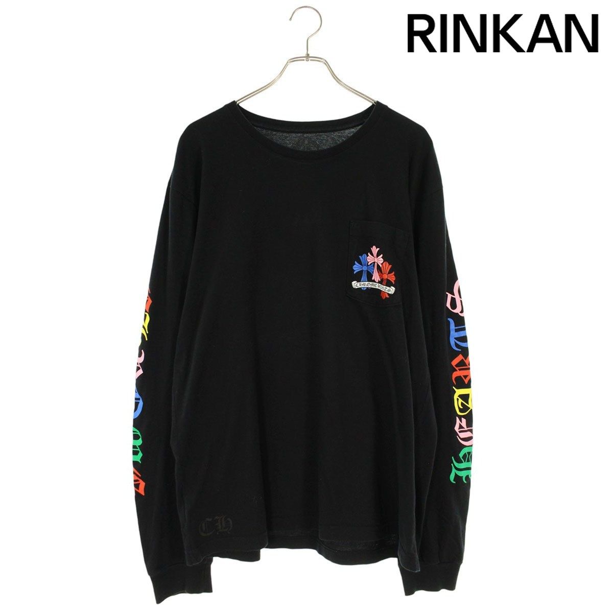 クロムハーツ MLTCOL CEM CRS LS マルチセメタリークロスプリント長袖カットソー メンズ XL