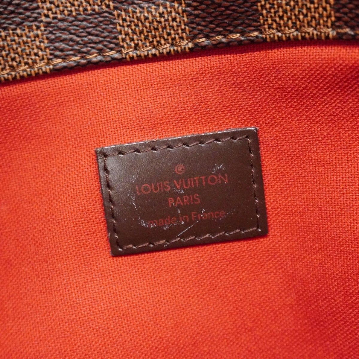 ルイヴィトン　ブルームズベリGM ダミエ・エベヌ　ショルダーバッグ ブルームズベリGM ダミエエベヌ ショルダーバッグ PVC レザー ブラウン