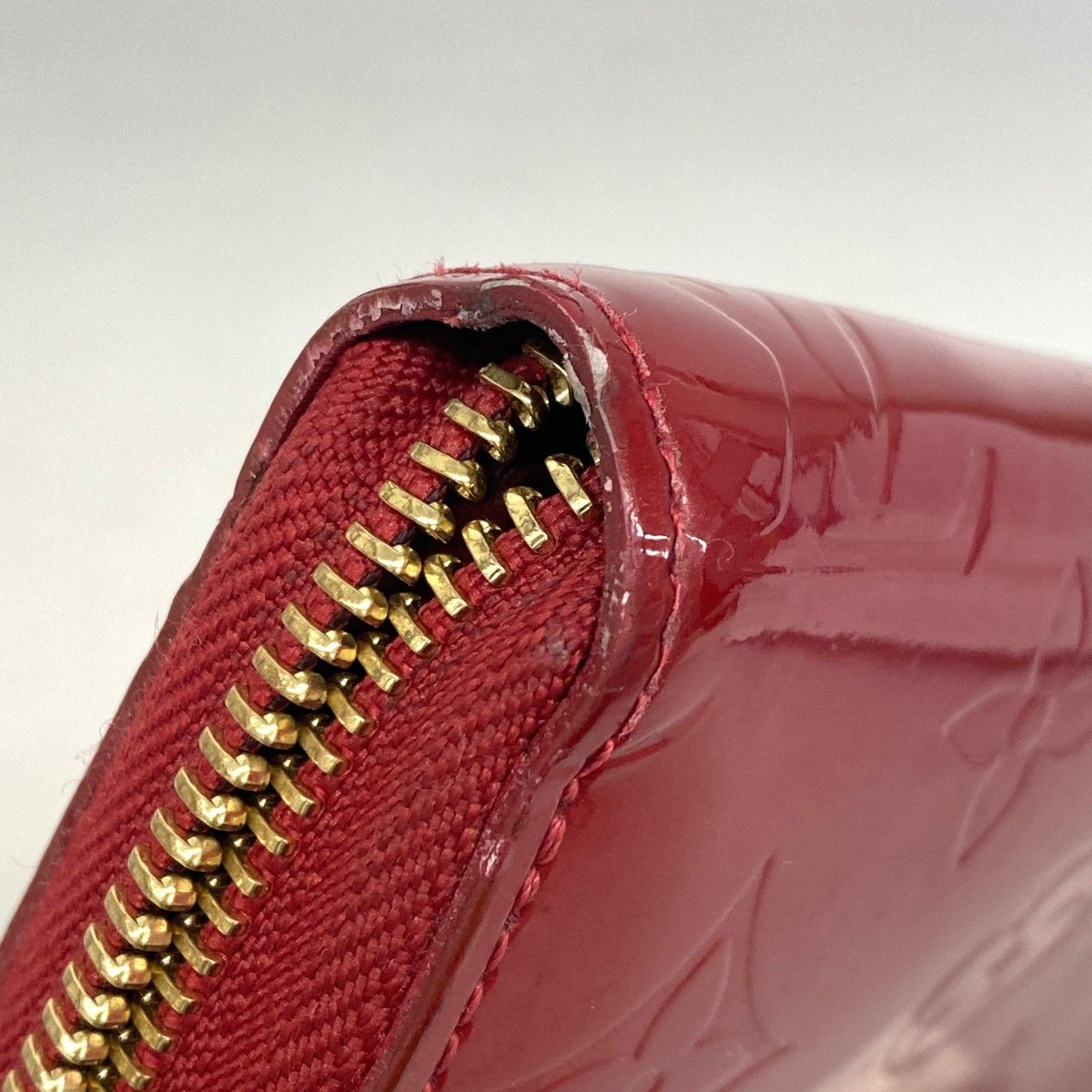 5pb2424】ルイヴィトン 長財布 ヴェルニ ジッピーウォレット M91981