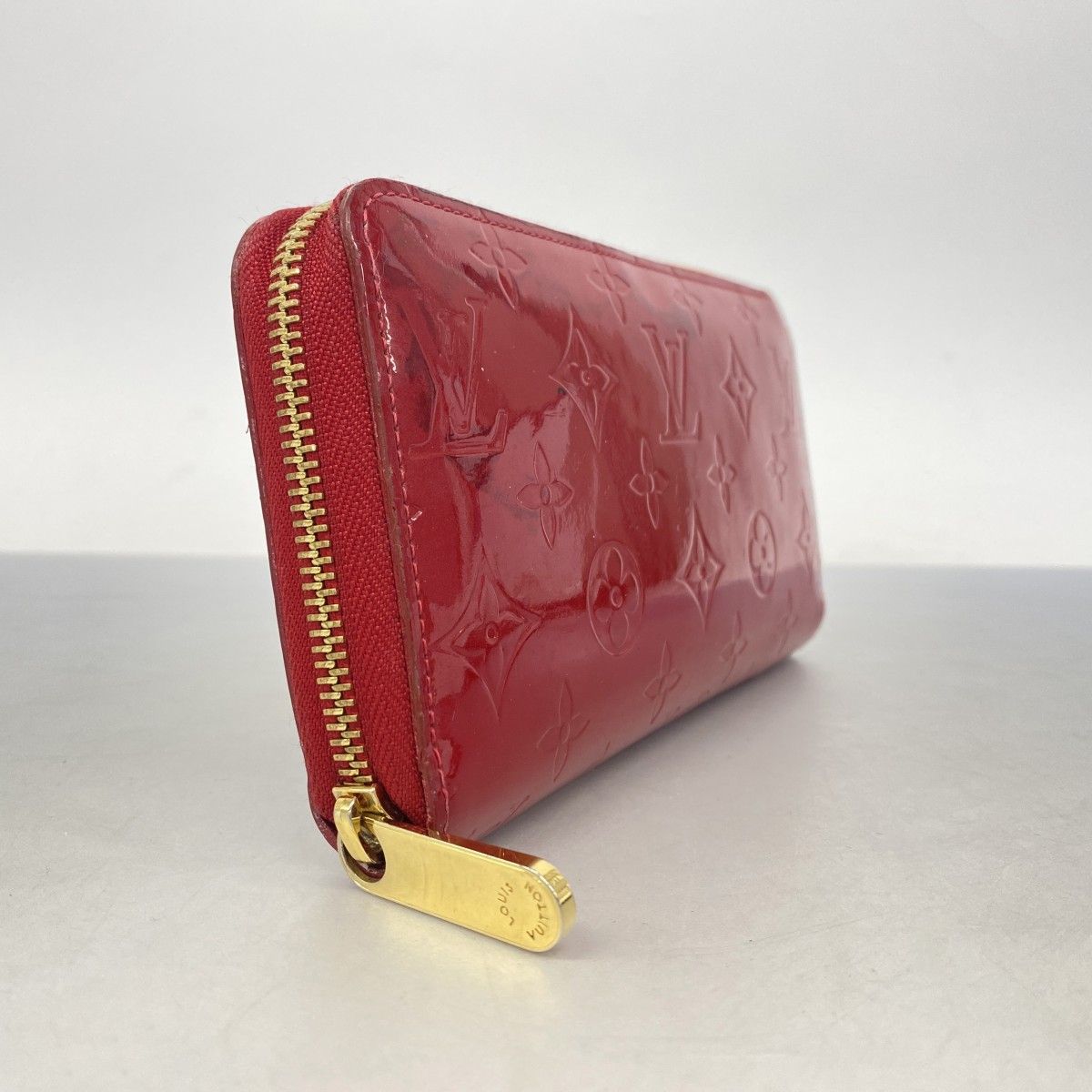 5pb2424】ルイヴィトン 長財布 ヴェルニ ジッピーウォレット M91981