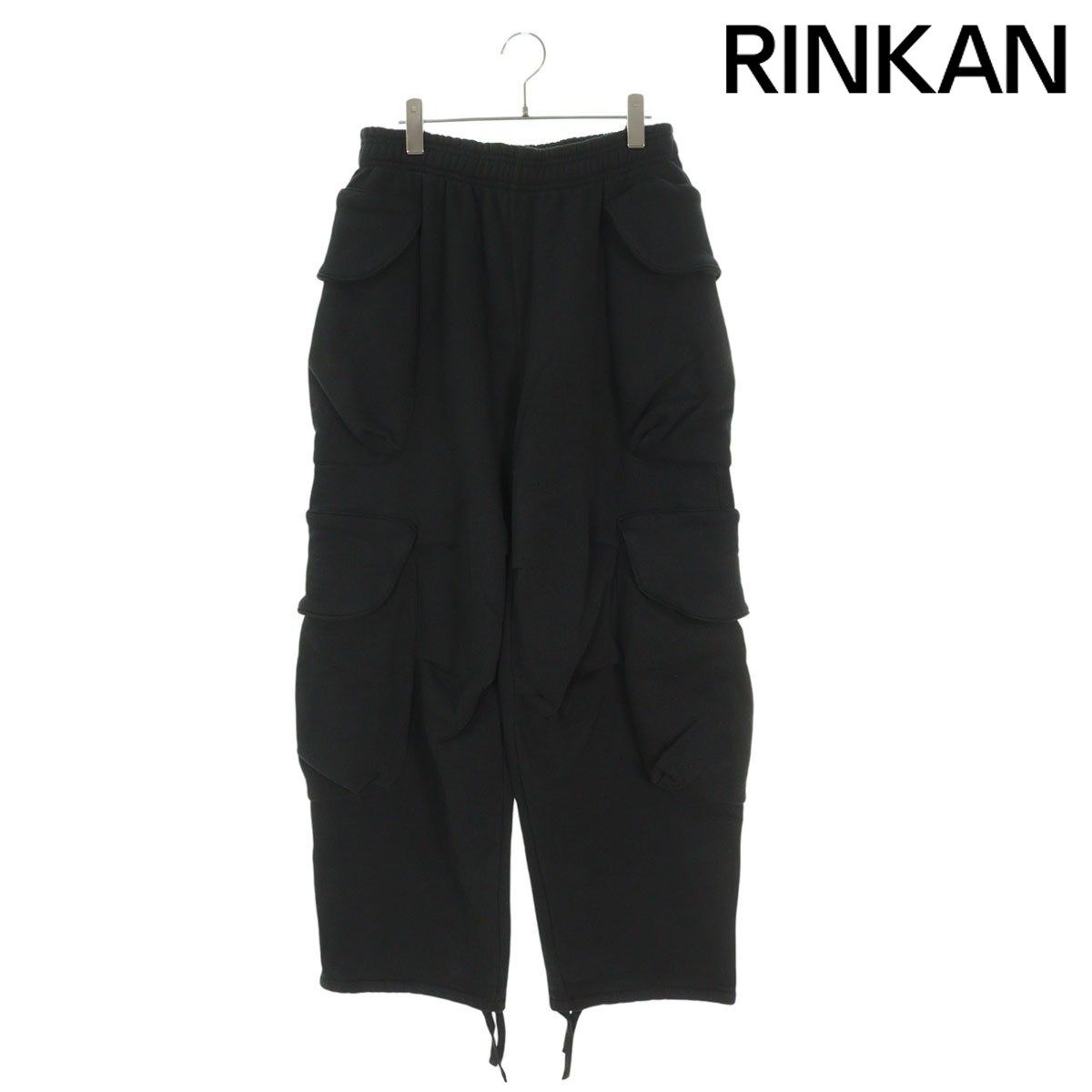 エンタイアスタジオ ES 2379 PO 065 マルチポケットカーゴスウェットロングパンツ メンズ M