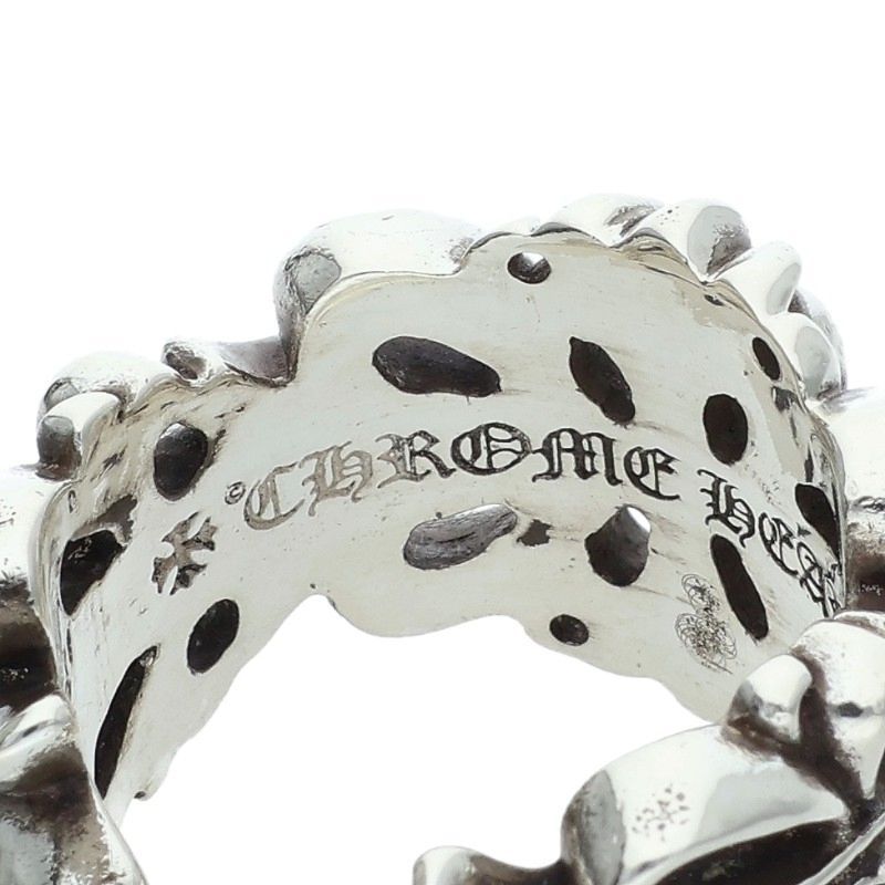 クロムハーツ DBL FLRL CRS/ダブルフローラルクロス シルバーリング