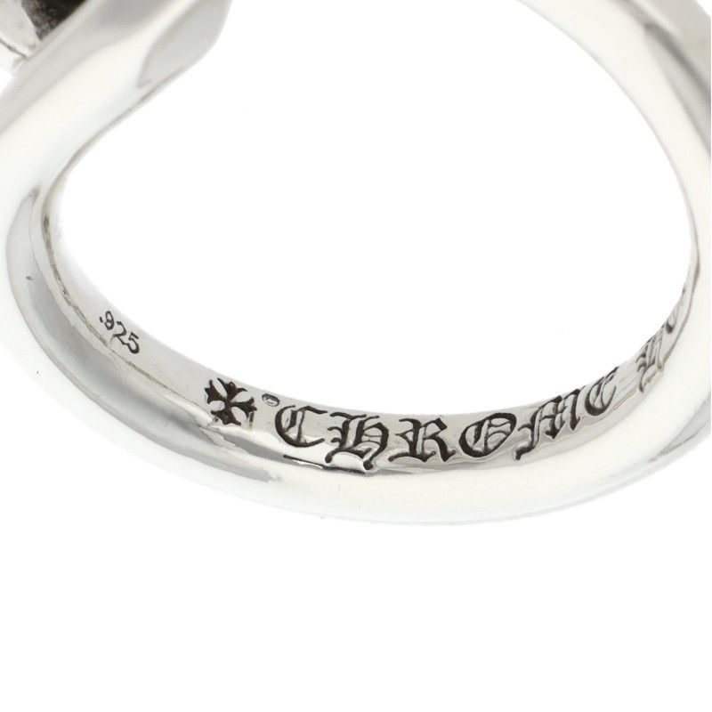 クロムハーツ NAIL FLAT/ネイルフラット シルバーリング メンズ 14号