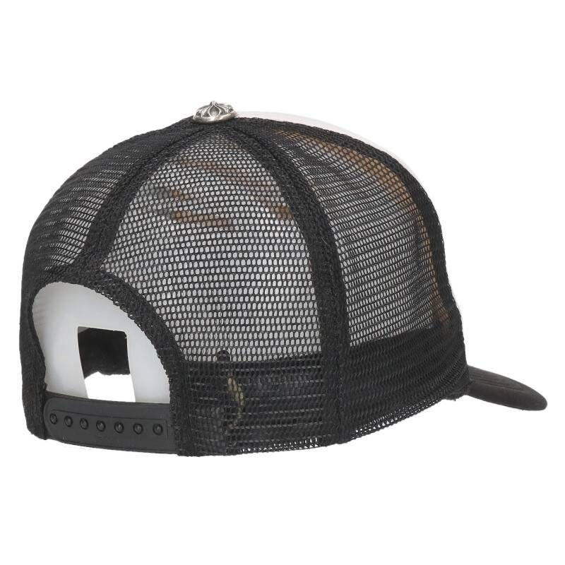  クロムハーツ TRUCKER CAP トラッカーキャップ パリ CHパッチクロスボール付メッシュ帽子 メンズ その他 帽子