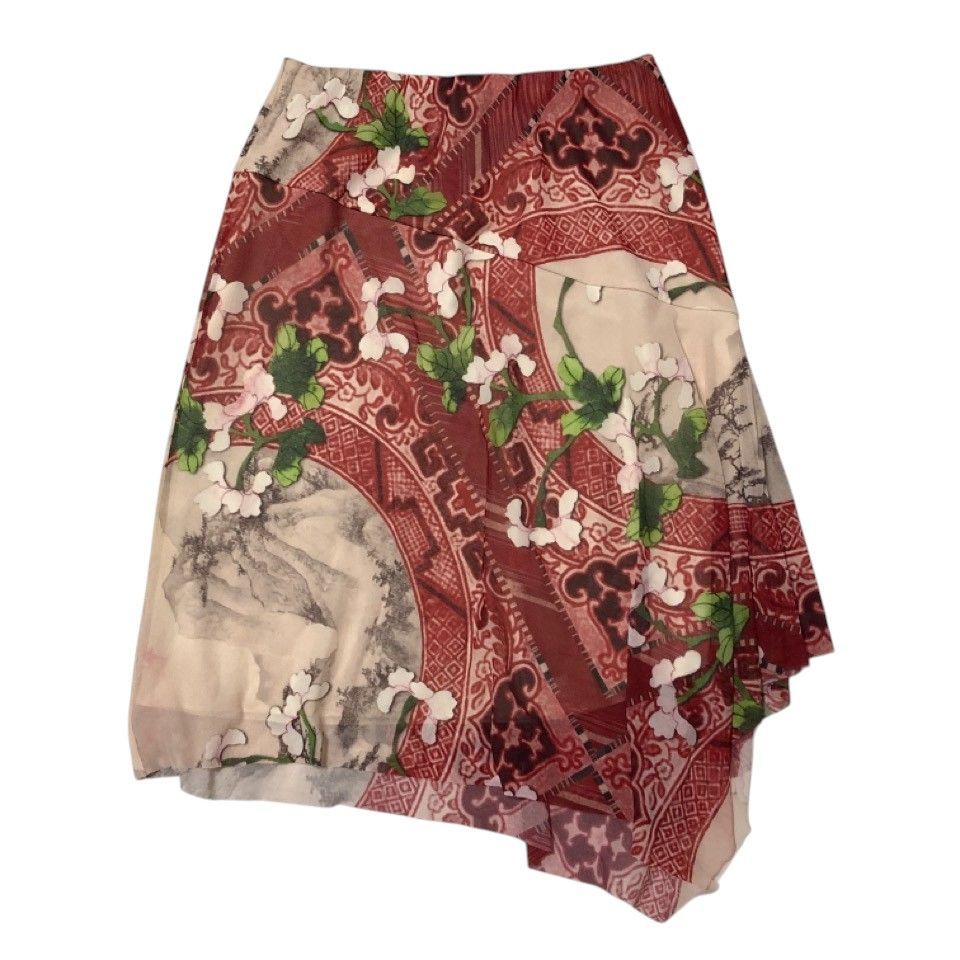 VIVIENNE TAM フレアスカート サイズ1 美品 VIVIENNE TAM ヴィヴィアンタム フレアスカート スカート レッド