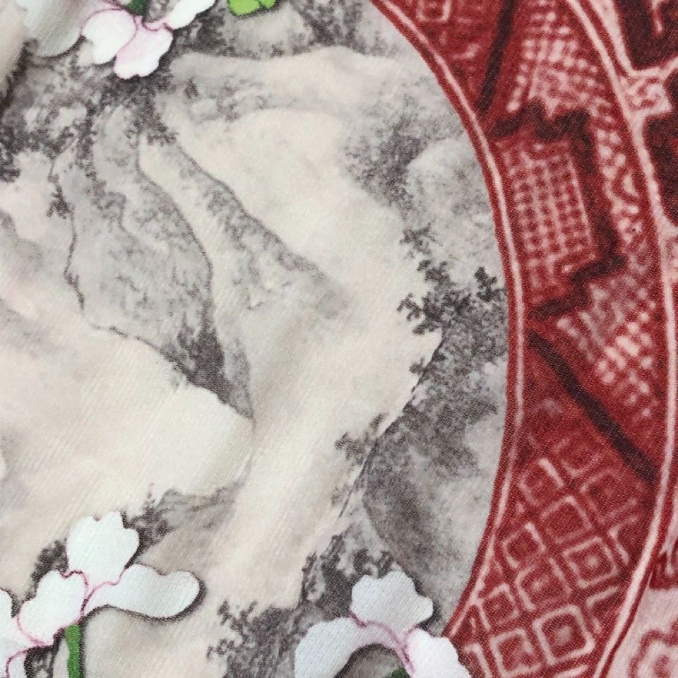 美品 VIVIENNE TAM ヴィヴィアンタム フレアスカート スカート レッド