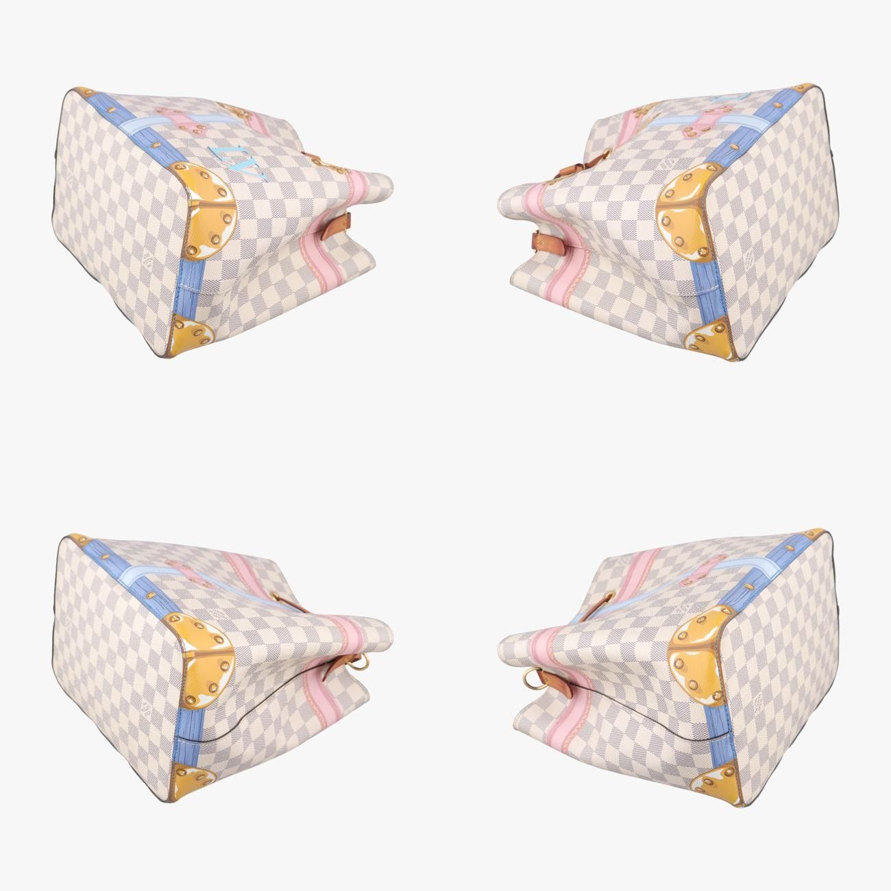 ルイヴィトンLouis Vuittonネオノエ サマートランク アズール×マルチ