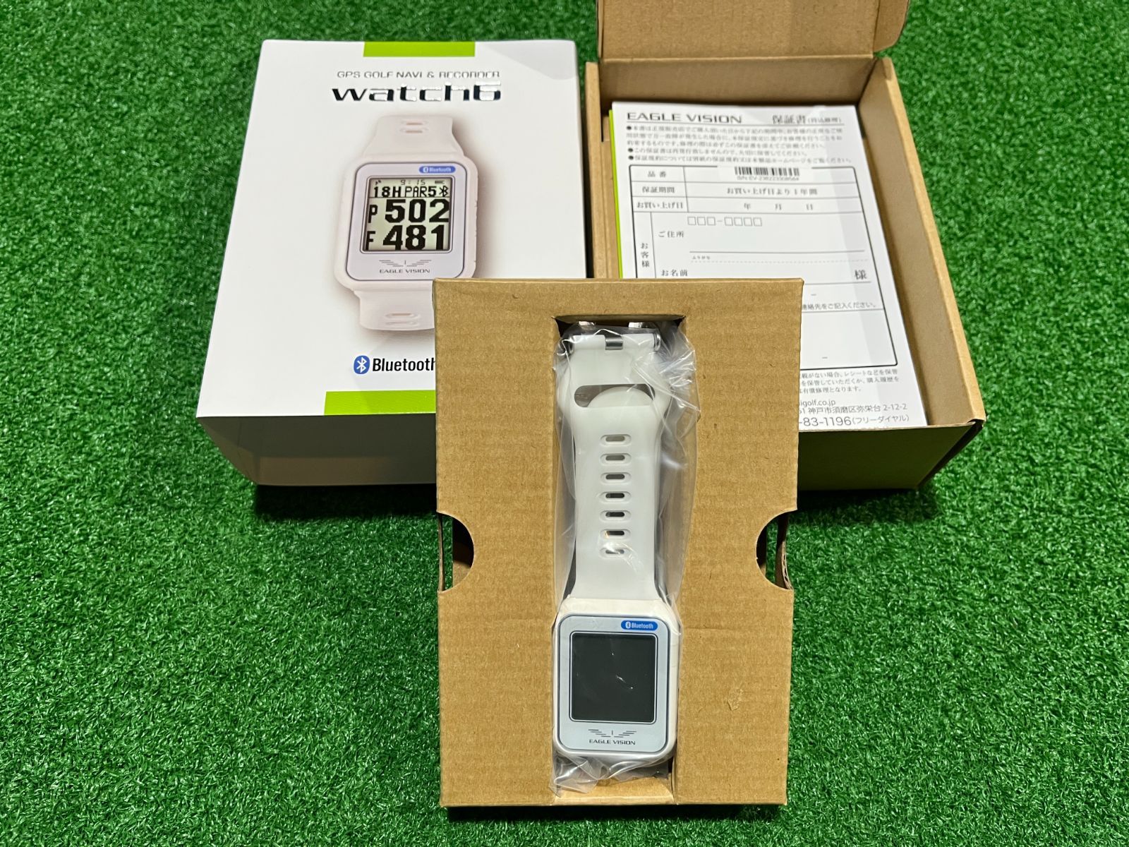 watch 6 GPS ゴルフナビ ホワイト