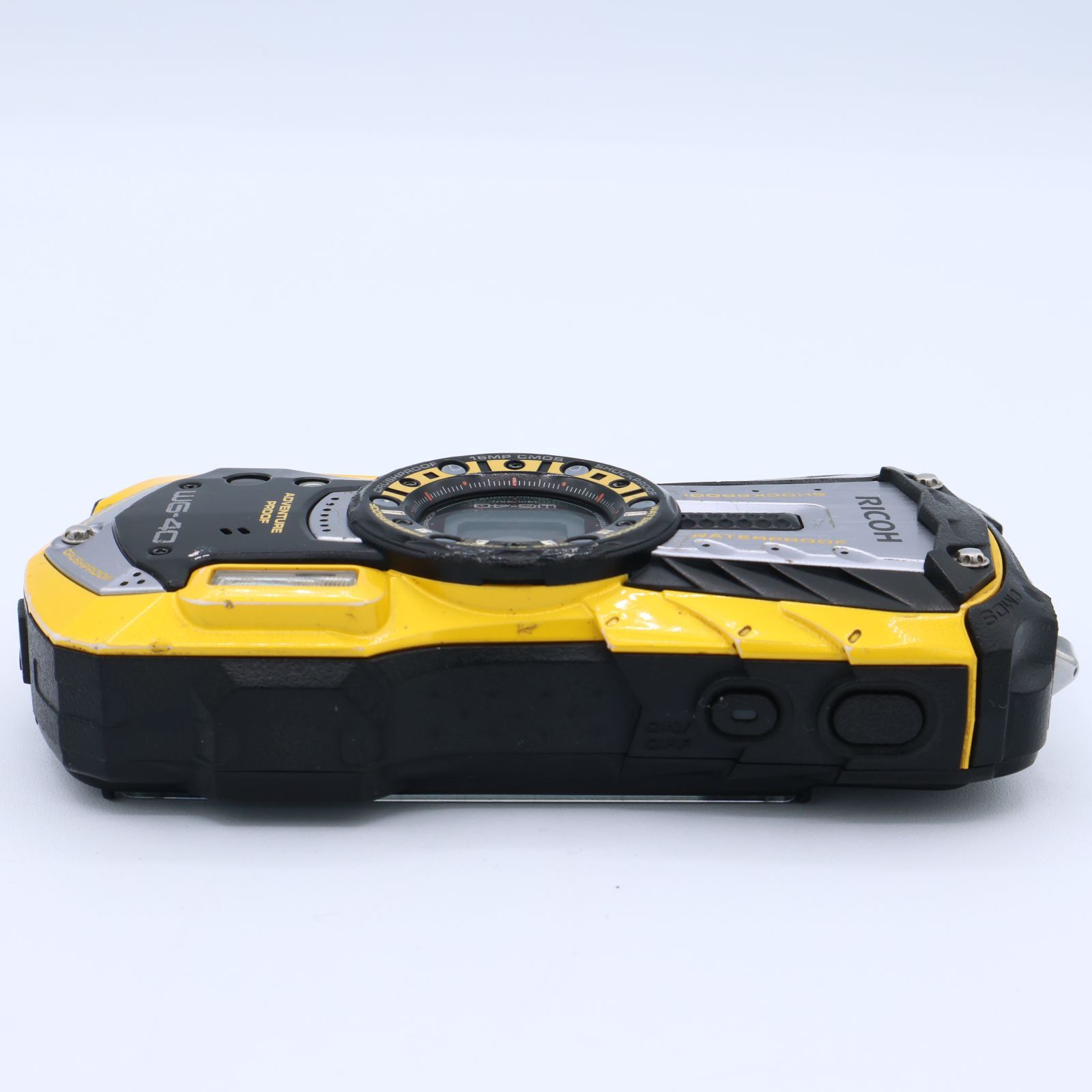 RICOH リコー 防水デジタルカメラ RICOH WG-40 イエロー 防水14m耐
