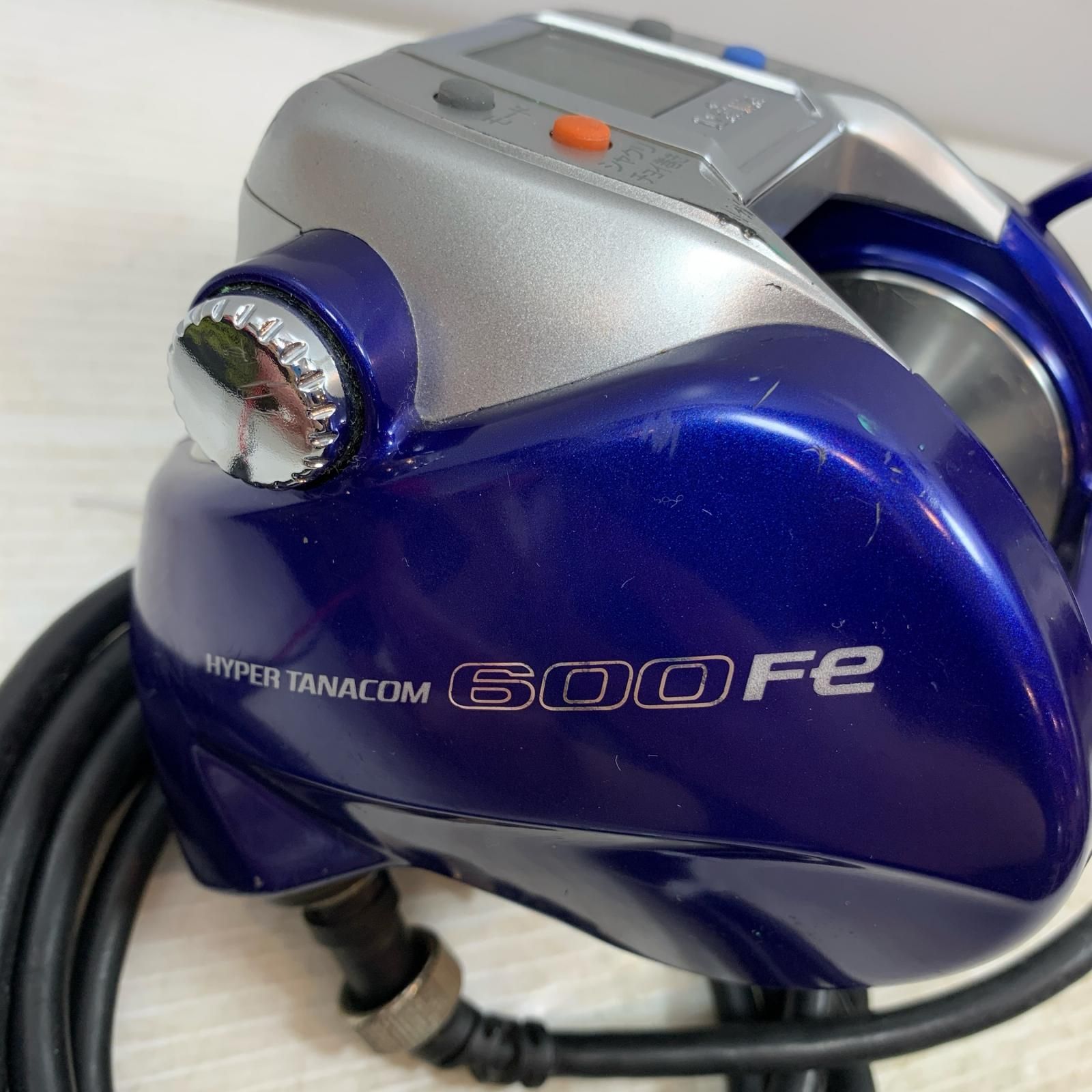 ττDAIWA ダイワ 電動リール ハイパータナコン 600 Fe 27.2㎞|138時間 キズ有 電源コード 801387