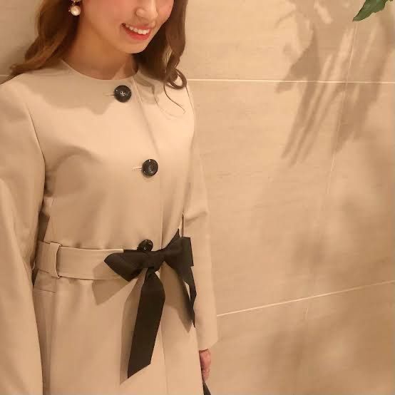 AVENIRETOILE 2024 アベニールエトワール☆ウエストリボンノーカラー