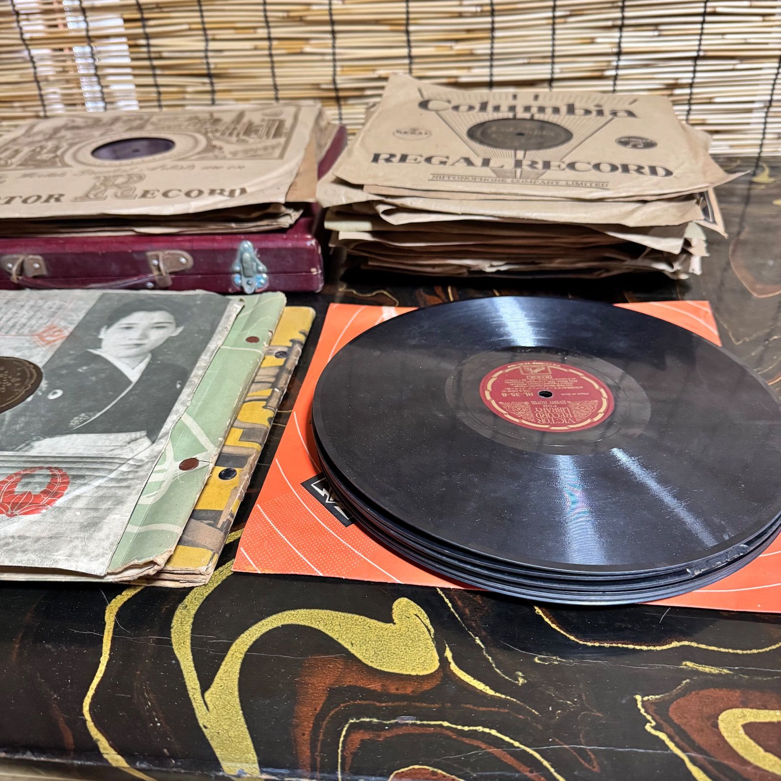 SP盤☆レコード☆まとめ売り☆51枚セット☆10/12インチ☆蓄音機 78回転