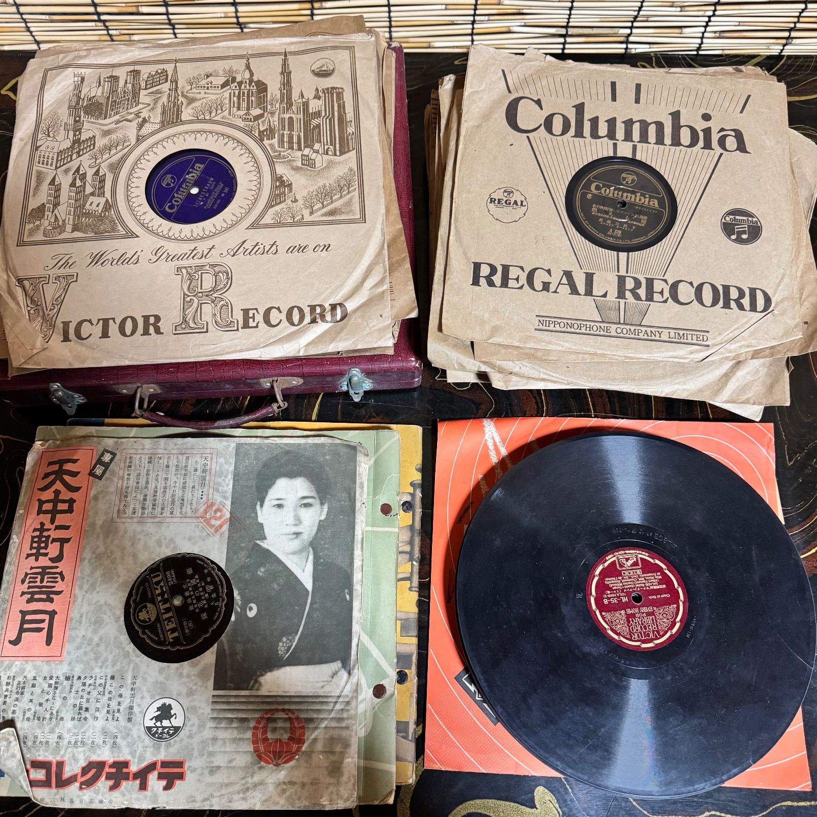 SP盤☆レコード☆まとめ売り☆51枚セット☆10/12インチ☆蓄音機 78回転