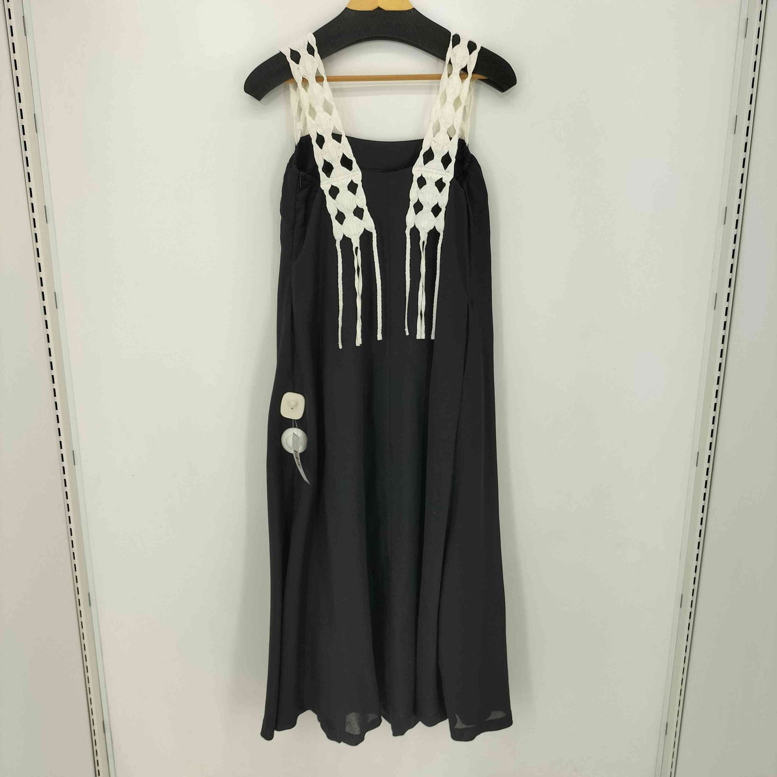 アキラナカ AKIRA NAKA Ripped Lace Strap dress レディース JPN：1