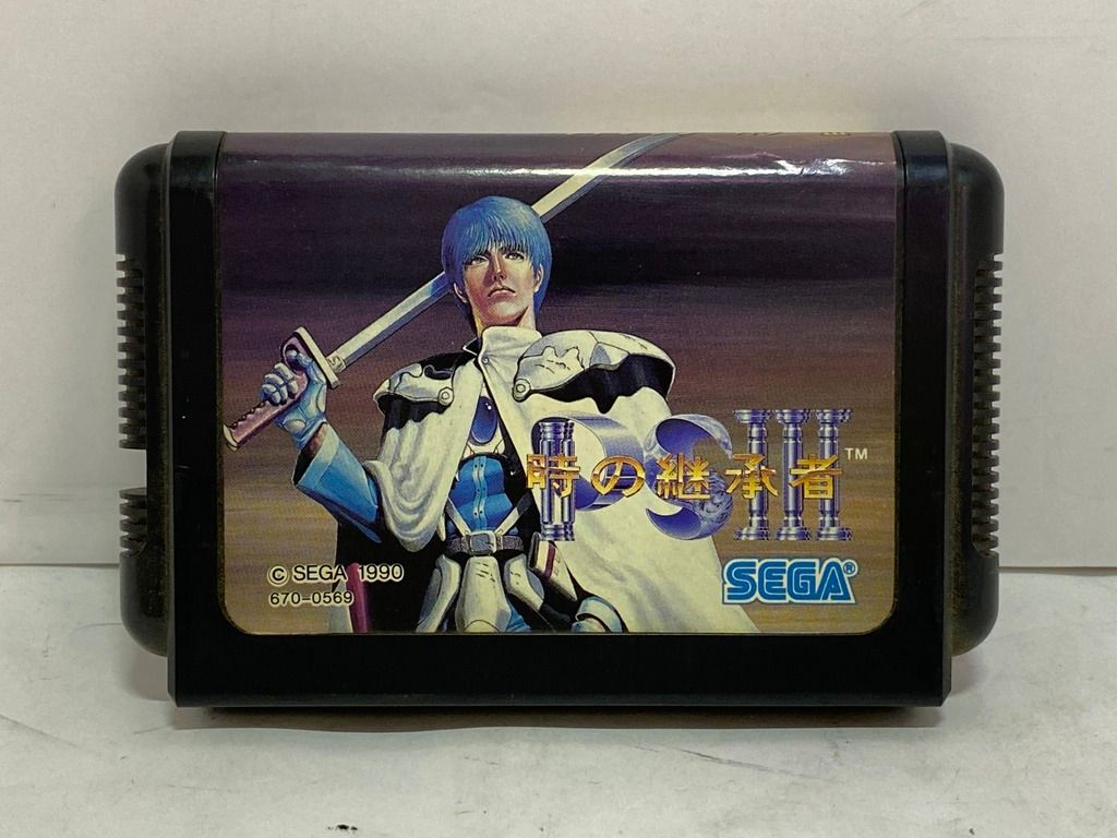 中古ゲーム] メガドライブ用ソフト 時の継承者 ファンタシースターIII