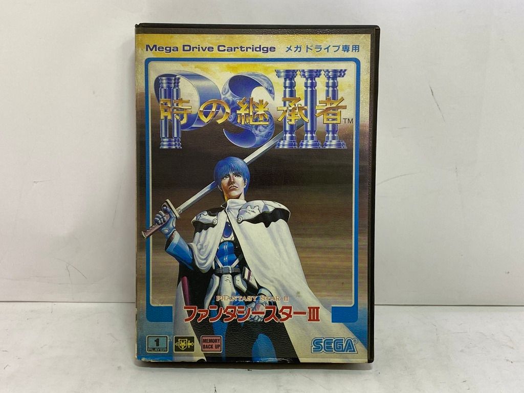 中古ゲーム] メガドライブ用ソフト 時の継承者 ファンタシースターIII